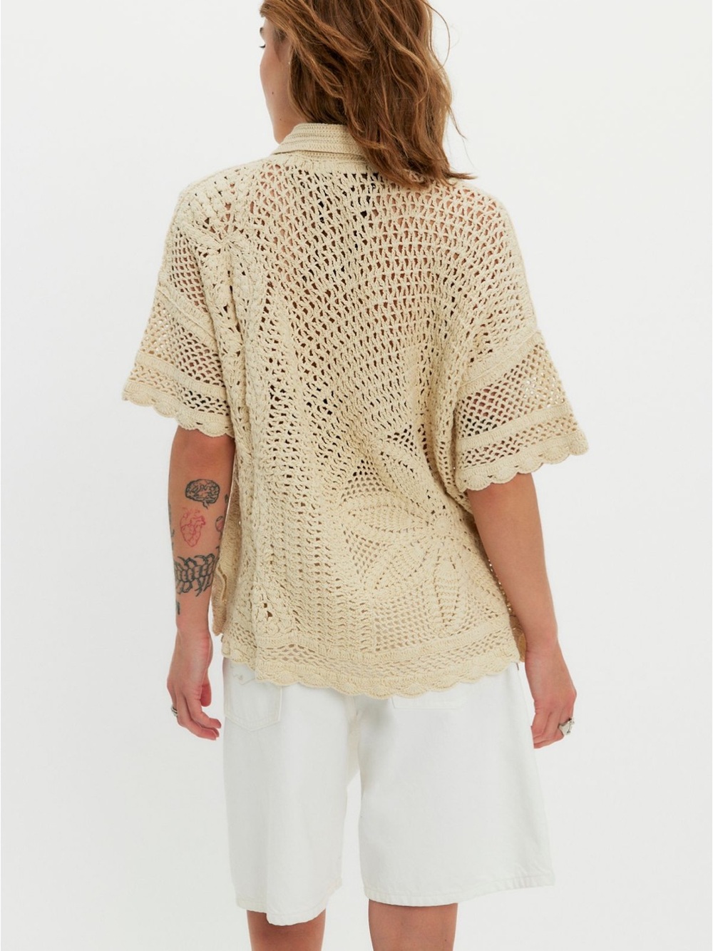 Free People Dahlia Crochet Polo - Picture 2 of 4